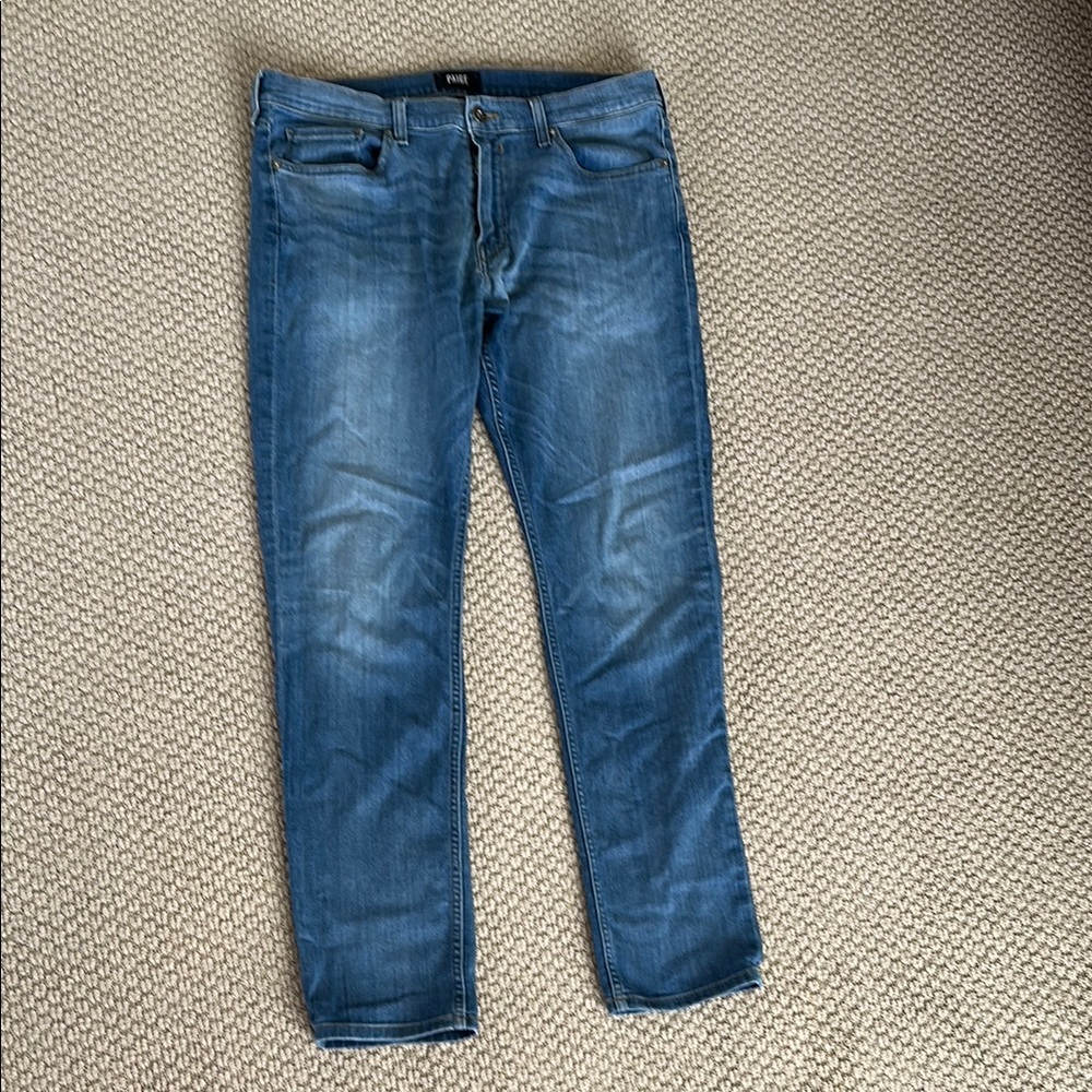 PAIGE Blue Skinny Jeans Modern Fit